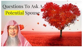 Questions to Ask Your Potential Spouse During The Marriage Interview  Sheikh Assim Al Hakeem  JAL [upl. by Navannod]