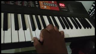 Casio Kushal  jabilli Kosam Akasamalle song piano notes New video trending [upl. by Winonah]