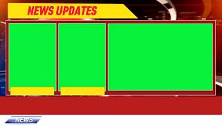 News updates green screen copyright free windows  art cafe green [upl. by Cuyler]