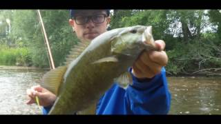 Centerpin Float Fishing for Smallmouth Bass  Christopher Thuss [upl. by Ynnob472]