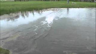 EREVO  4X4 SLASH DRIVING ON WATER  HYDROPLANING [upl. by Chainey693]