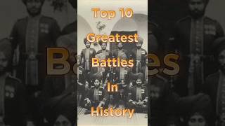 Top 10 Greatest Battles In History shorts [upl. by Oneladgam]