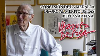 Campaña por la Concesión a la Medalla de Oro al Mérito de las Bellas Artes a Andrés Vázquez de Sola [upl. by Lleksah]