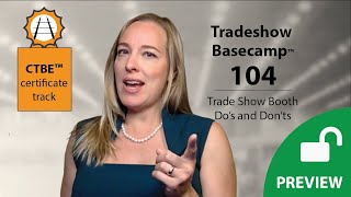 Trade Show Tips How to Work a Trade Show Booth  Tradeshow Basecamp™ 104 [upl. by Ellehsim]