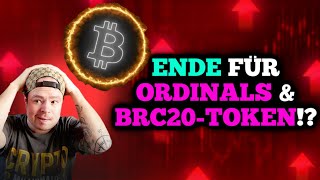 Ab hier Spielen die Ordinals amp BRC20Token keine Rolle mehr in BTC Transaktionen Version v27 [upl. by Hanimay]