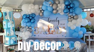 Setup With Me  quotWe Can Bearly Waitquot Baby Shower [upl. by Lenna]