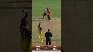 Expensive Last Over For Sunil Narine BWvSJ GT20Canada SportsCentral Shorts M6A1A [upl. by Galan]