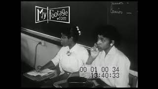 1957 Little Rock Nine in Class [upl. by Wolliw]