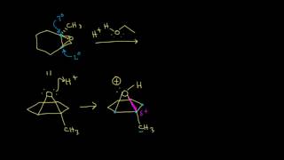 Ring opening reactions of epoxides Acidcatalyzed  Organic chemistry  Khan Academy [upl. by Satterfield880]