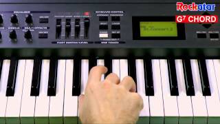 G7 chord on Keyboard [upl. by Roee]