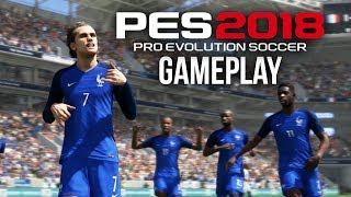 PES 2018 Gameplay  FRANCE VS BRAZIL Pro Evolution Soccer 2018 Beta [upl. by Byrann962]