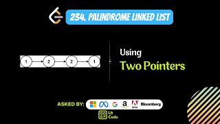 HOW TO FIND Palindrome Linked List  Leetcode 234 [upl. by Sonitnatsok155]