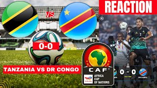 Tanzania vs DR Congo 00 Live Africa Cup of Nations AFCON Football Match Score Highlights Direct [upl. by Ahseenak]