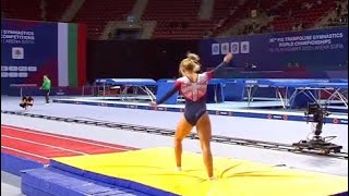 2022 Womens Final Tumbling  World Championships Sofia Bulgaria [upl. by Fanni]