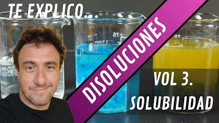 EXPLICO DISOLUCIONES 3 SOLUBILIDAD [upl. by Lienet]