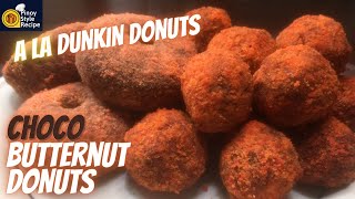 ❌ NO BAKE amp BAKED CHOCO BUTTERNUT MUNCHKINS amp DONUTS A LA DUNKIN DONUTS  Pinoy Style Recipe [upl. by Raycher]