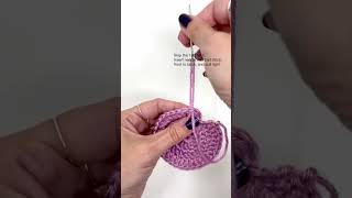 CROCHET how to fasten off with an invisible join [upl. by Circosta]