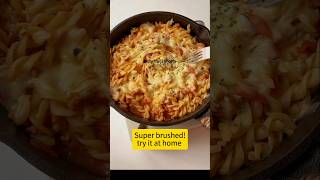 Super Stringy Tomato Cheese Meat Sauce Pasta shorts food pasta [upl. by Uzzia244]