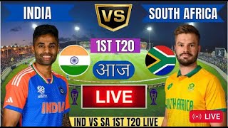 IND vs SA 1st Match IND vs SA 2024 commentry Live SCORE CARD [upl. by Zosema]