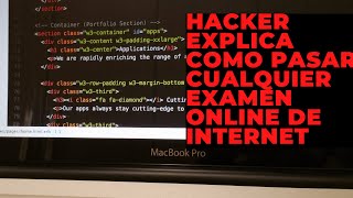 HACKER TE EXPLICA COMO PASAR CUALQUIER EXAMEN ONLINE 2020 [upl. by Aicilic101]