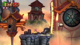 Donkey Kong Country Tropical Freeze  Wing Ding 26 100 Walk Through [upl. by Odette997]