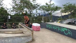 Skating a CoolerIce Box  with Brandon Hashiguchi and Jason Park [upl. by Garate]