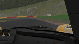 iRacing Onboard Lap Ligier JS P320 LMP3 at SpaFrancorchamps Wet 24S4 Falken Tyre Challenge [upl. by Alusru]