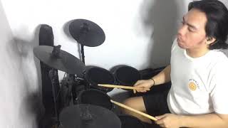 KIYO AND ALISSON SHORE  URONG SULONG BAND VERSION DRUM COVER [upl. by Sower]