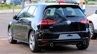 VW Golf GTI 2015  Premium Preto amp Exclusive Vermelho  wwwcarblogbr [upl. by Winer]