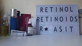 Cilt Bakiminda Kullanilan Retinol  A Vitamini  Retinoid  Retinoik Asit  RetinA [upl. by Englebert]