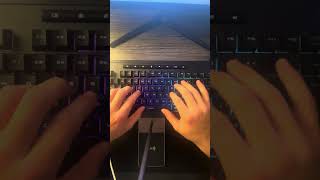 Keyboard Typing Asmr Clicking Sounds [upl. by Berger]