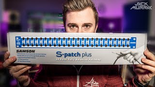 How to Set Up a Samson SPatch Plus  Best Budget Patch Bay [upl. by Nwahsad374]