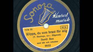 Bertil Boo  Klippa du som brast för mig [upl. by Rattray]