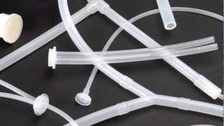 AdvantaFlex® Biopharmaceutical Grade TPE Tubing from AdvantaPure  weldable sealable pumpable [upl. by Arola]