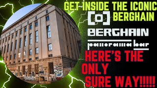 Get Inside the Iconic BERGHAIN  Heres the ONLY SURE WAY❗️berghain [upl. by Holihs412]