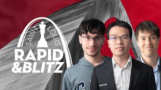 2023 Saint Louis Rapid amp Blitz Day 2  GrandChessTour [upl. by Atiuqrahs]