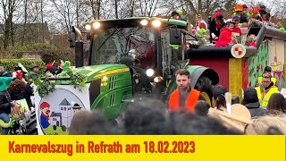 Refrath Karnevalszug am 18022023 [upl. by Court]