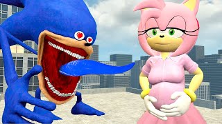 NEW SHIN SONIC TAPES LOVE STORY The Amy Tapes Sad Story in Garrys Mod [upl. by Ellak460]