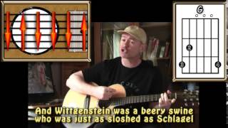 Philosophers Song  Eric Idle Monty Python  Acoustic Guitar Lesson [upl. by Eladnor277]