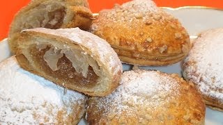 Pastelitos de hojaldre rellenos de cabello de ángel  La Cocina de Loli Domínguez Loli Domínguez [upl. by Madelyn980]