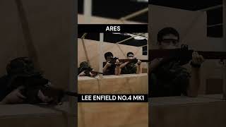 ARES Airsoft Lee Enfield No4 Mk1 and ARES L42A1  RWTV shorts [upl. by Ansaev855]