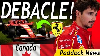 🏎️🔥 Ferrari Che Debacle in Canada  Paddock News Ferrari F1 Canada [upl. by Nrol327]