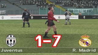 Hack PS2  Winning Eleven 9 Real Madrid Vs Juventus R1 1st Leg [upl. by Neirol359]