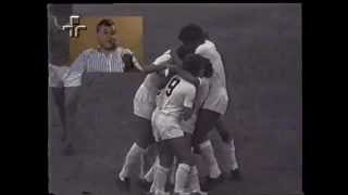 Santos 4 x 0 Palmeiras  20041974  Último gol do Pelé no Pacaembu [upl. by Kristian]