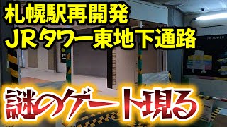 【札幌再開発】 早朝の札幌駅隣接地下道を歩く2024年3月 [upl. by Noxid]