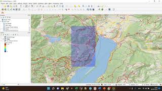 how to Clip or cut a section of a raster in QGIS [upl. by Ullund]