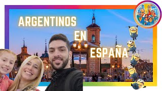 Argentinos en Madrid  Vale la pena espana live 2023  conociendoespana live alcaladehenares [upl. by Eniamej]