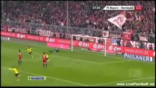 Bayern München 1  3 Borussia Dortmund Full Highlights 26022011 [upl. by Desireah]