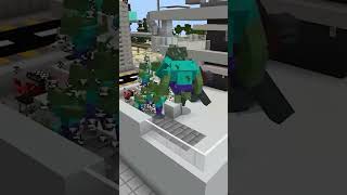 Mipan amp Zuzuzu Bertahan Hidup Dari Kiamat Zombie Di Minecraft [upl. by Eceirahs]