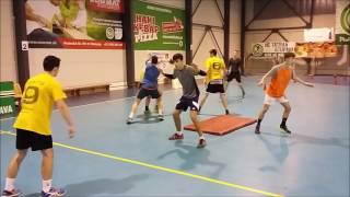 Handball fitness and defense training U15U17 [upl. by Aihcats347]